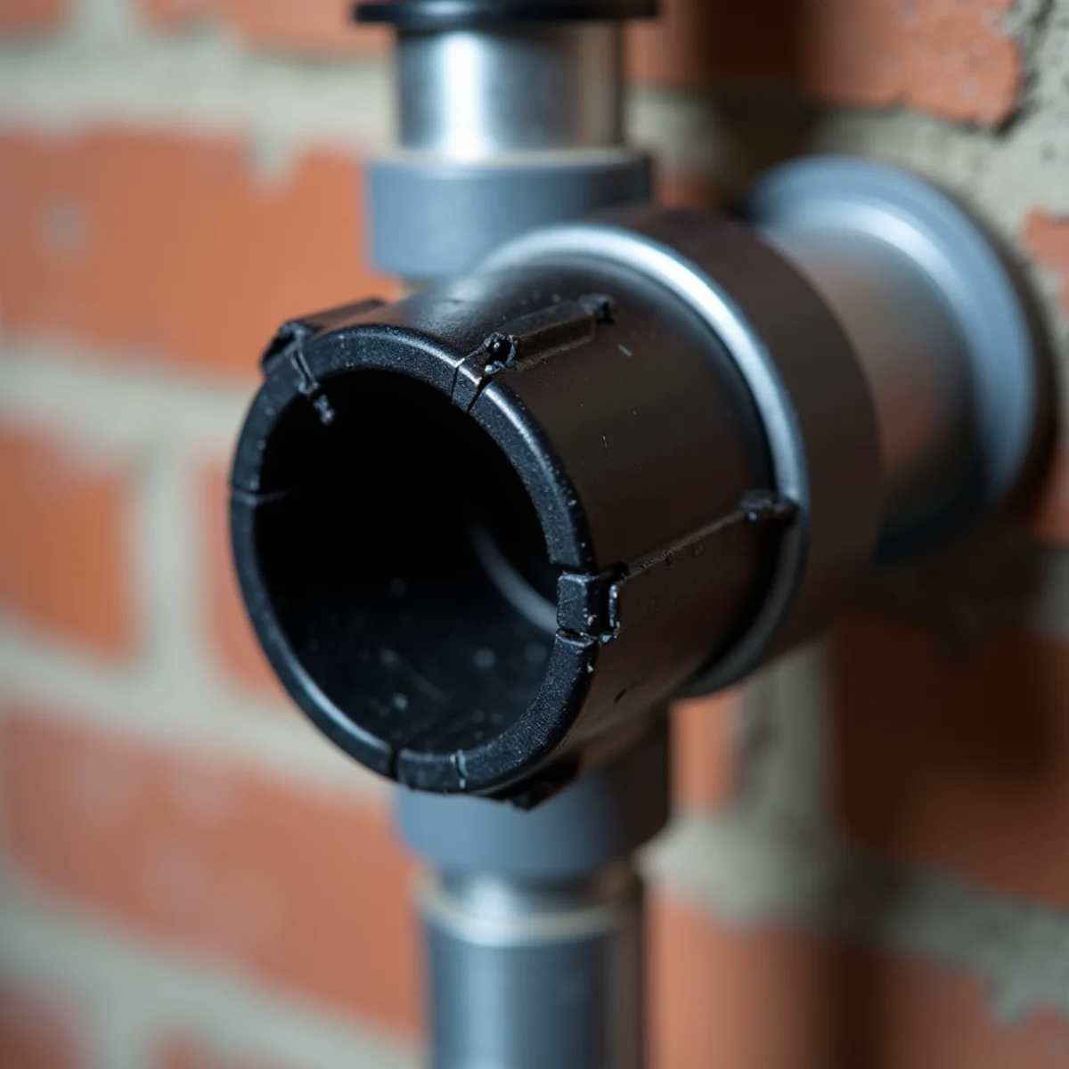 Micro-cracking on defective acetal plastic polybutylene insert fitting