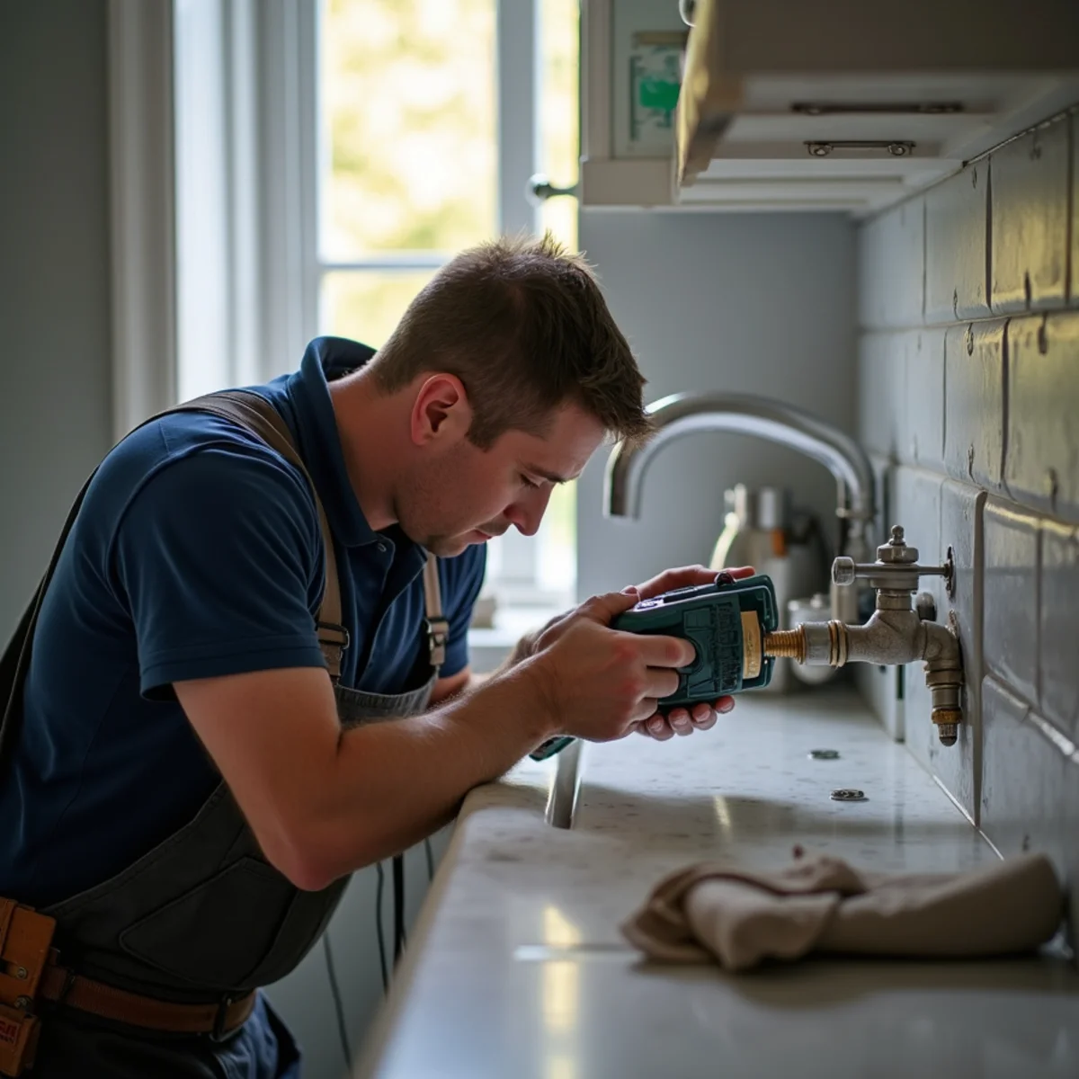 Licensed plumber providing McLean, VA residential plumbing service