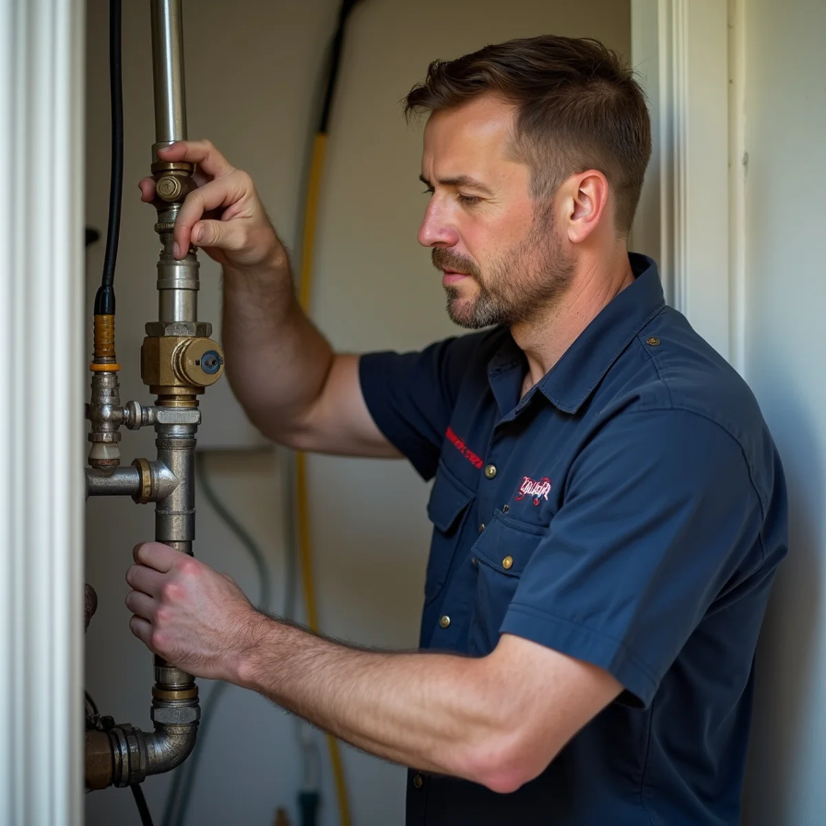Licensed plumber providing Sterling, VA residential plumbing service